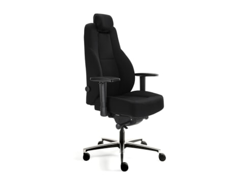 24-uurs bureaustoel B1 in stof 24-uurs bureaustoel B1 in stof