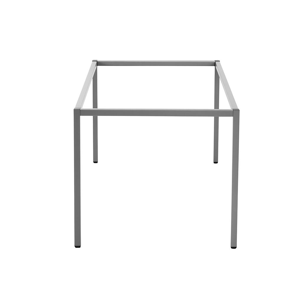 4-poots onderstel PRIME zilvergrijs 160x80 cm