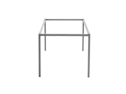 4-poots onderstel PRIME zilvergrijs 4-poots onderstel PRIME zilvergrijs