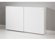 Akoestische schuifdeurkast STOR Wit Akoestische schuifdeurkast STOR Wit