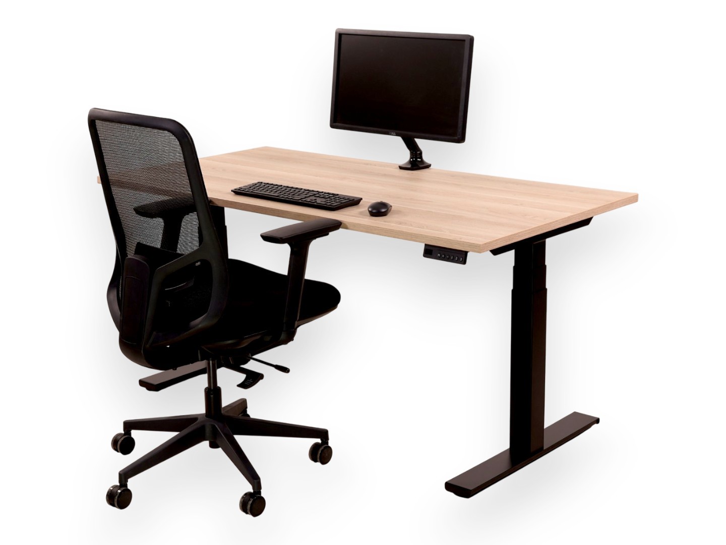 BASE04 NPR Elektrisch Zit-Sta Bureau - 2 Motoren