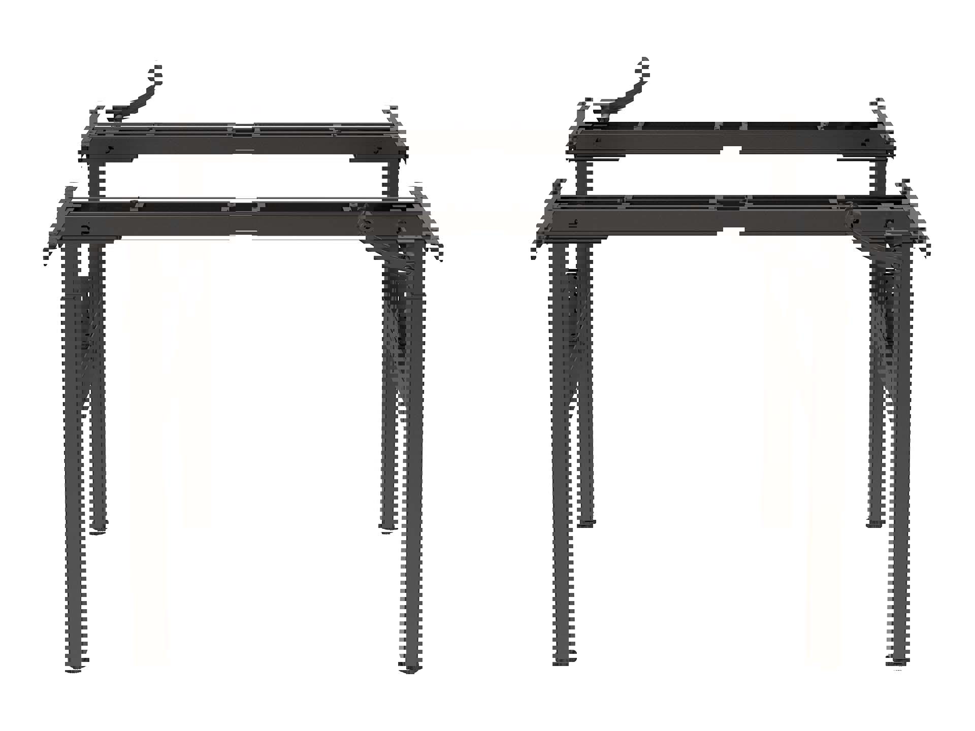 BASE06 duo bureau frame snel slinger 70-120 cm