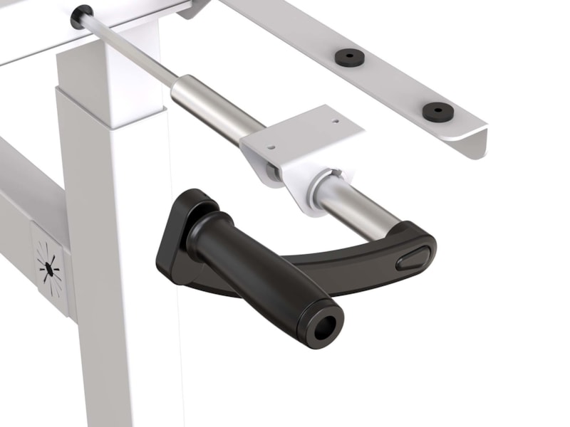 BASE06 duo bureau frame snel slinger 70-120 cm BASE06 duo bureau frame snel slinger 70-120 cm