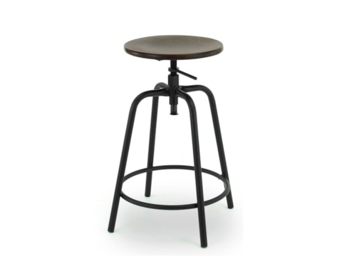 Barkruk RV2 middelhoog vintage hout Barkruk RV2 middelhoog vintage hout