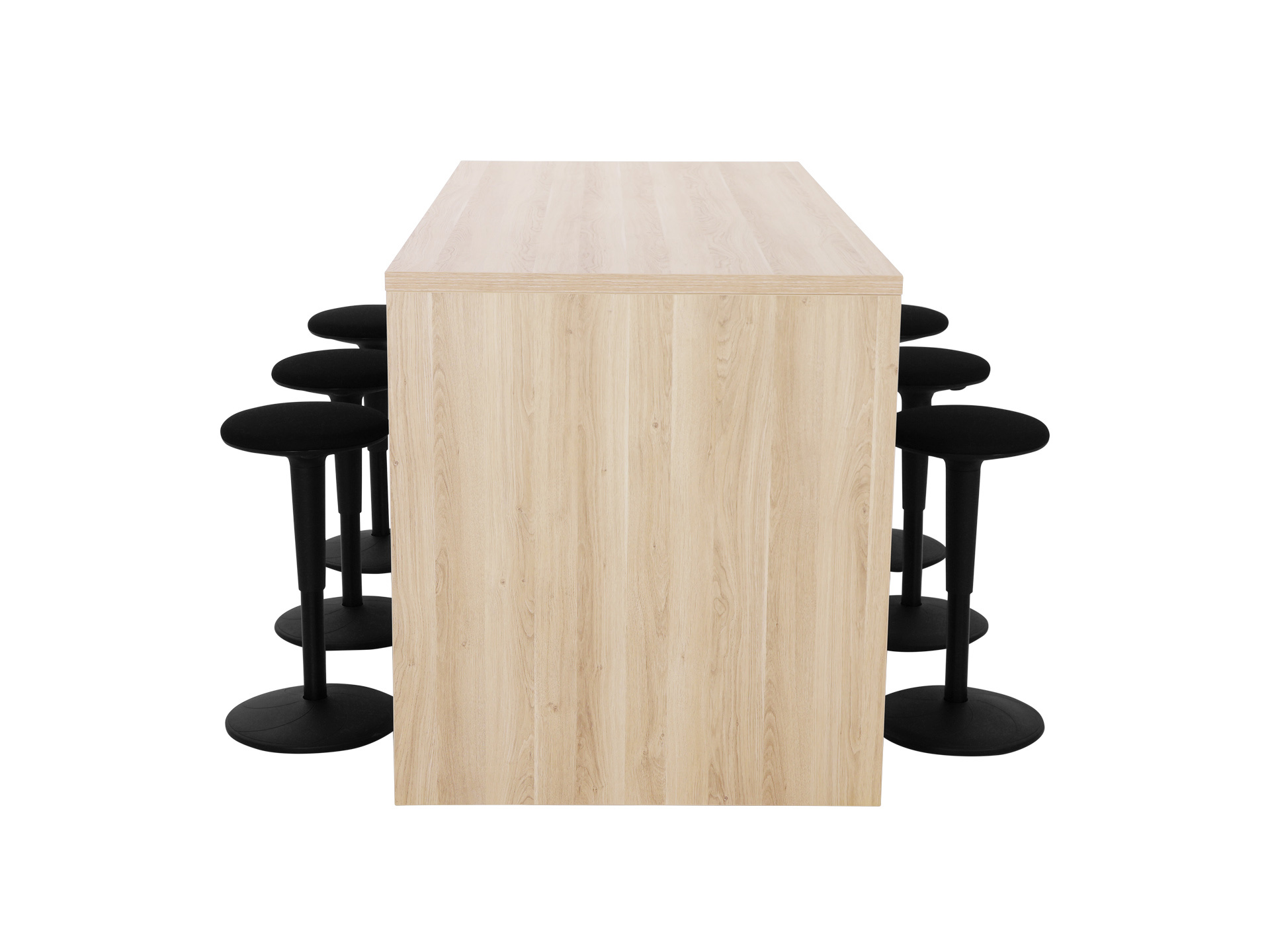 Hoge kantinetafel WOOD 6-8 personen