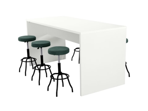 Hoge kantinetafel WOOD 6-8 personen Hoge kantinetafel WOOD 6-8 personen