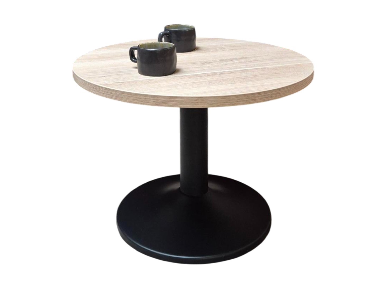 Ronde bijzettafel op voeten