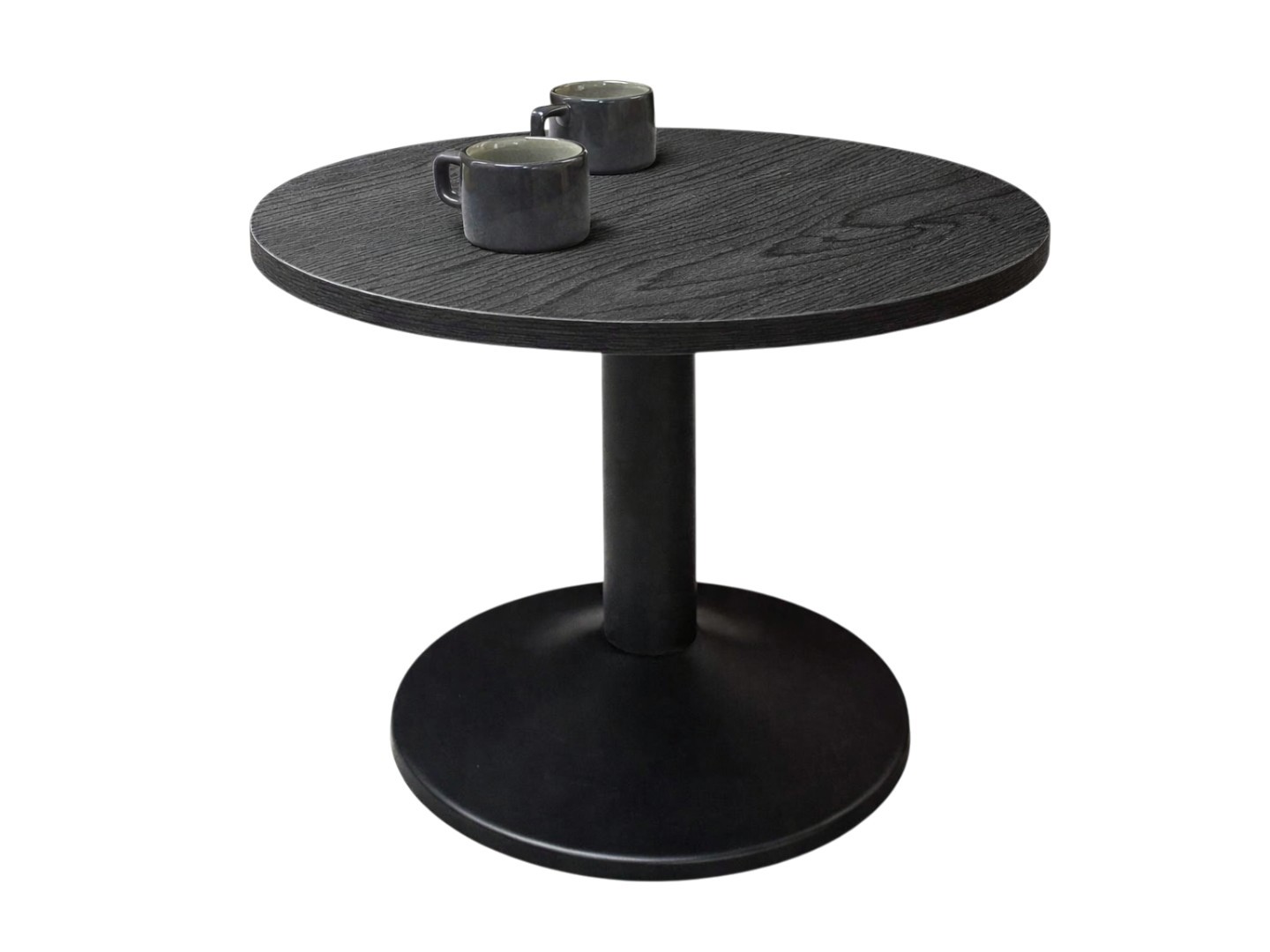 Ronde bijzettafel op voeten