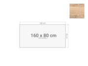 Bureaublad 160x80cm