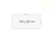 Bureaublad 160x80cm