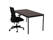 Bureautafel PRIME Zwart Donker Sepia