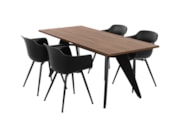 Design kantinetafel Cheak  180x80 cm Design kantinetafel Cheak  180x80 cm