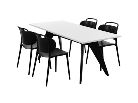 Design kantinetafel Cheak  200x80 cm Design kantinetafel Cheak  200x80 cm