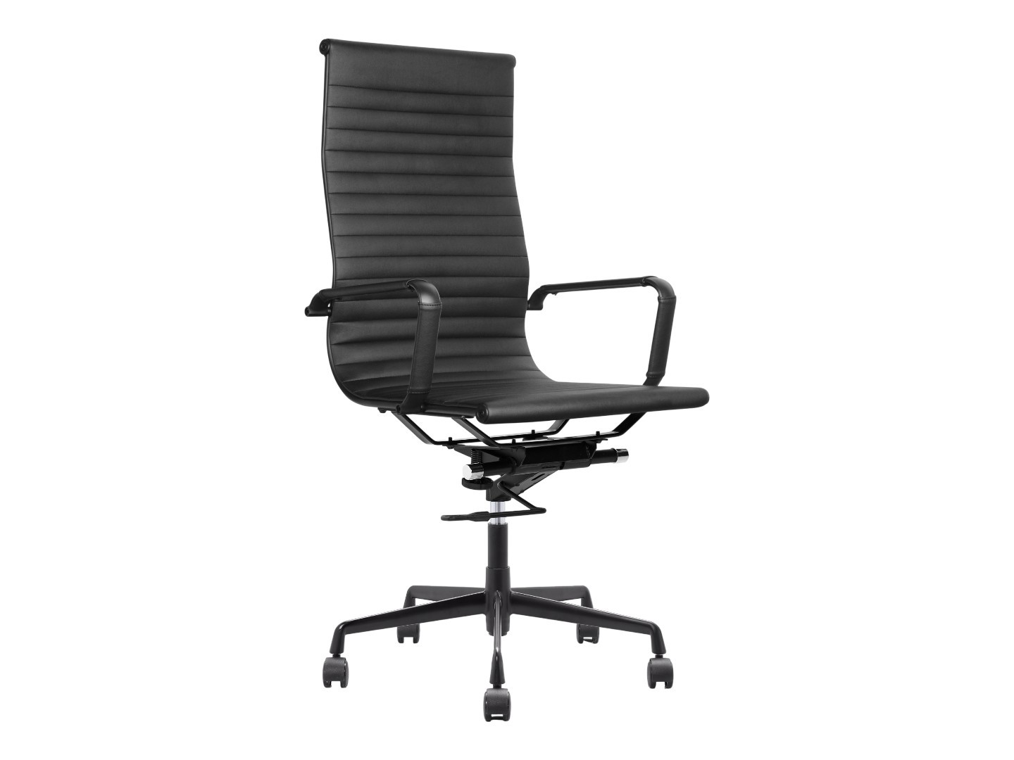 Design vergaderstoel Assemblee hoge rug Black Edition