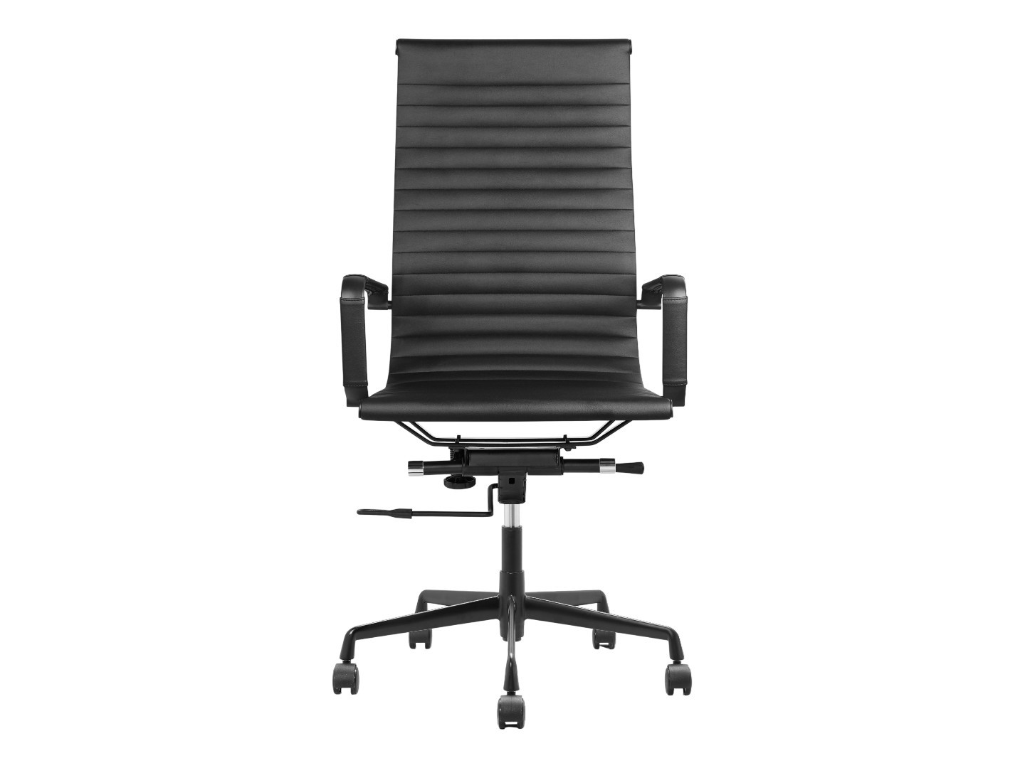 Design vergaderstoel Assemblee hoge rug Black Edition