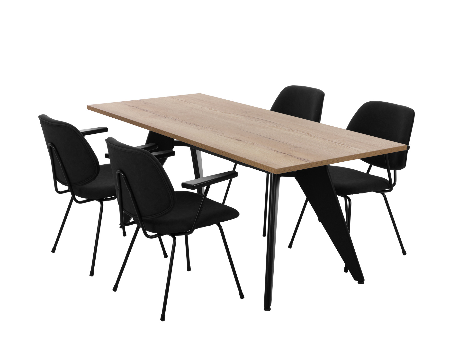 Design vergadertafel Cheak  200x80 cm