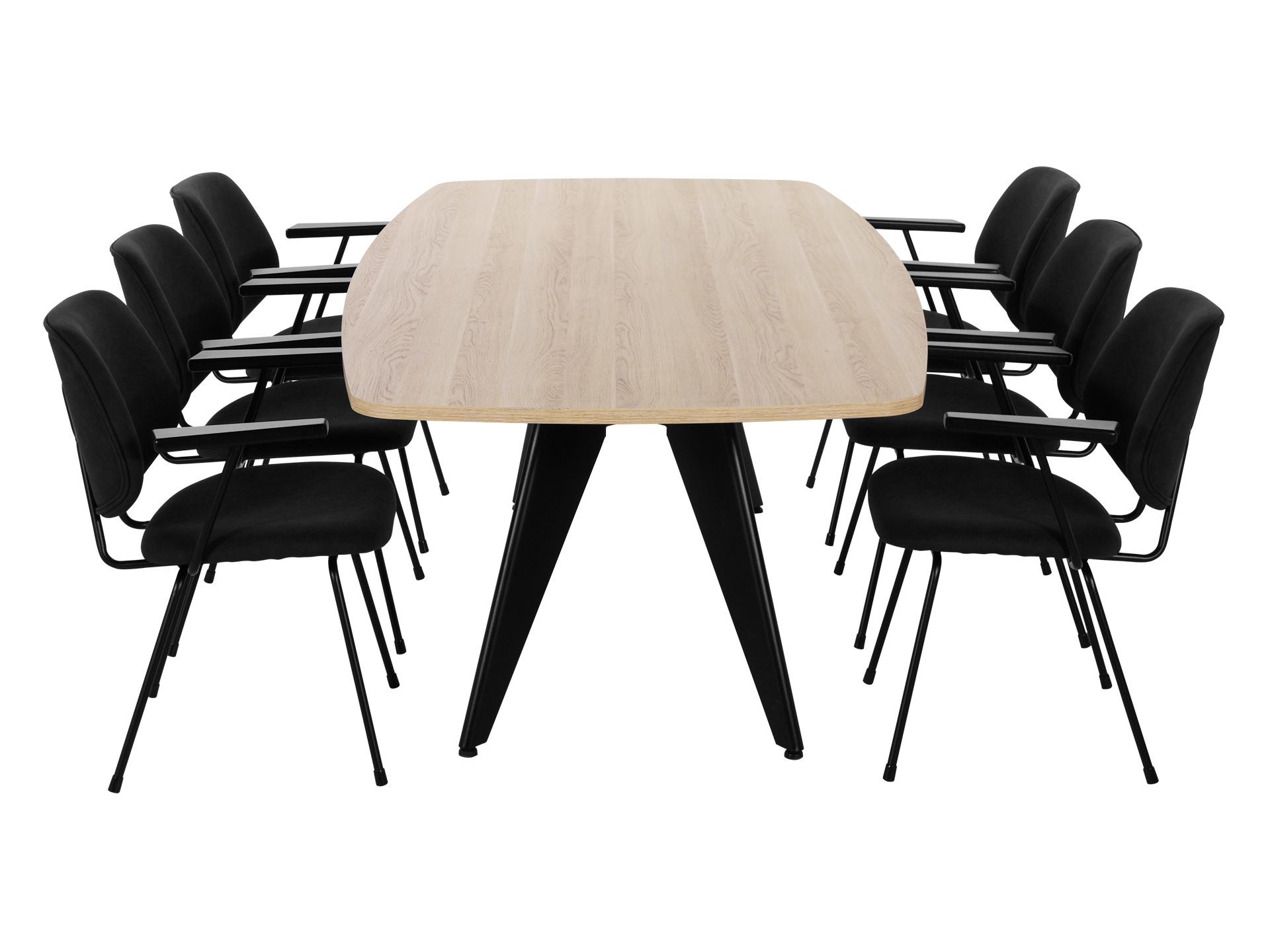 Design vergadertafel Cheak 220x110 cm