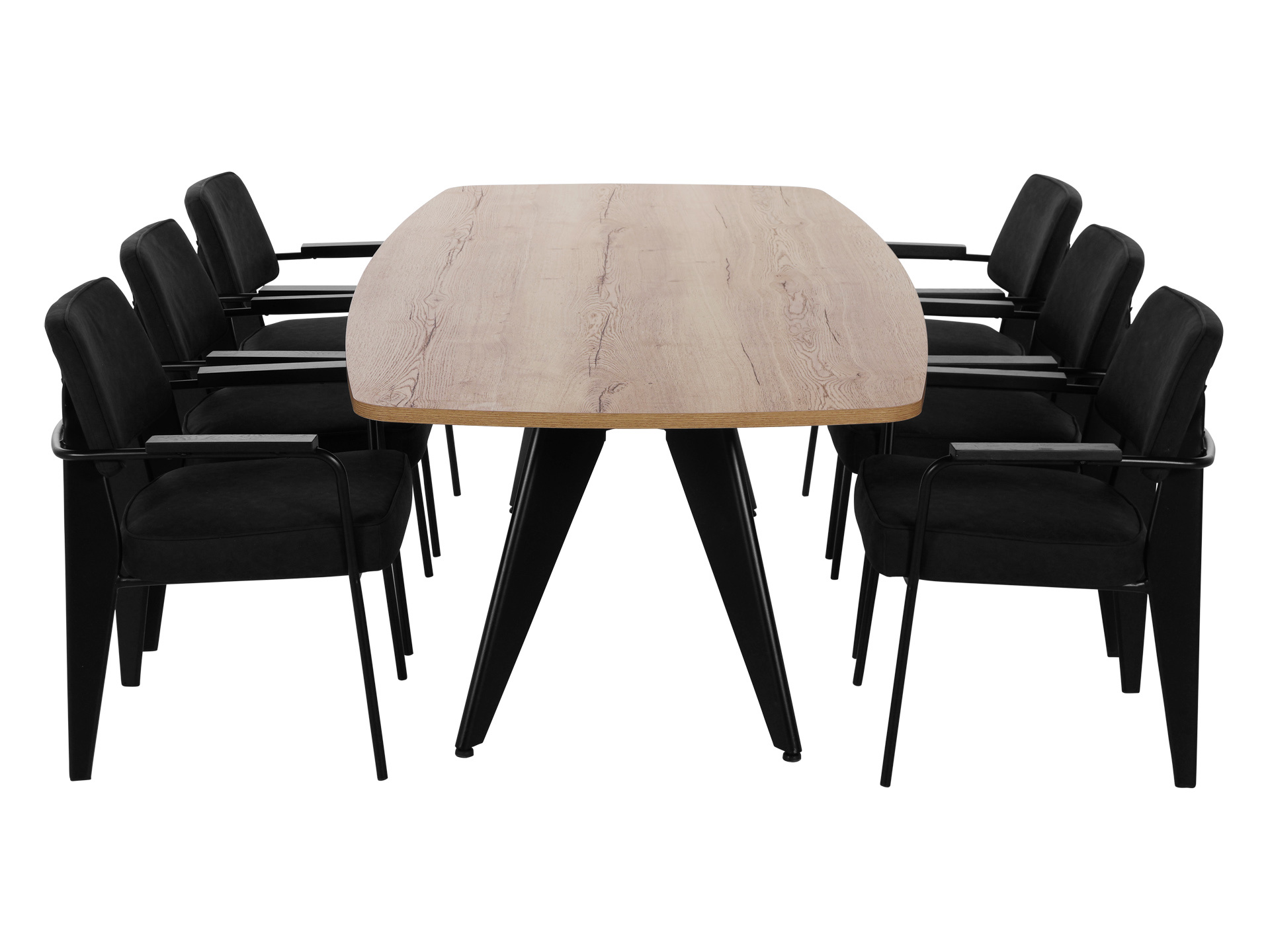 Design vergadertafel Cheak  220x110 cm