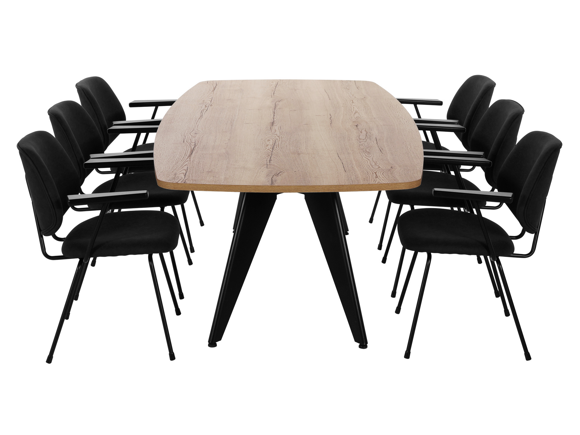 Design vergadertafel Cheak 220x110 cm