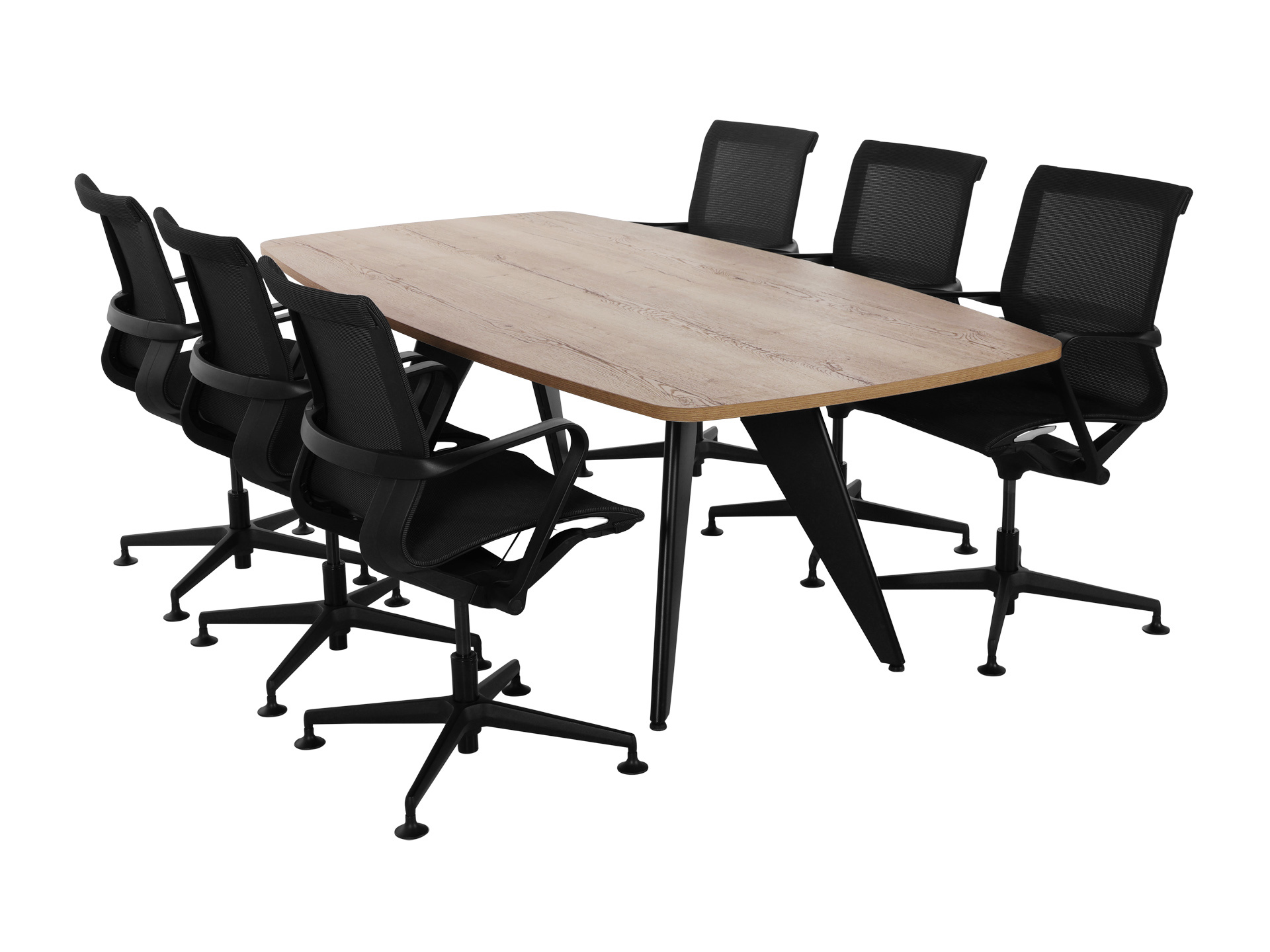 Design vergadertafel Cheak  220x110 cm