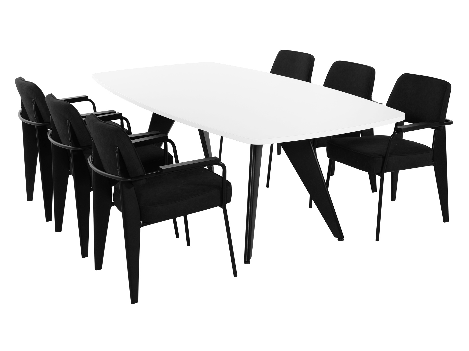 Design vergadertafel Cheak  220x110 cm