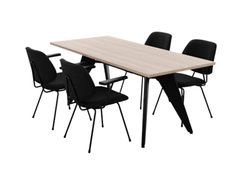 Design vergadertafel Cheak 180x80 cm Design vergadertafel Cheak 180x80 cm