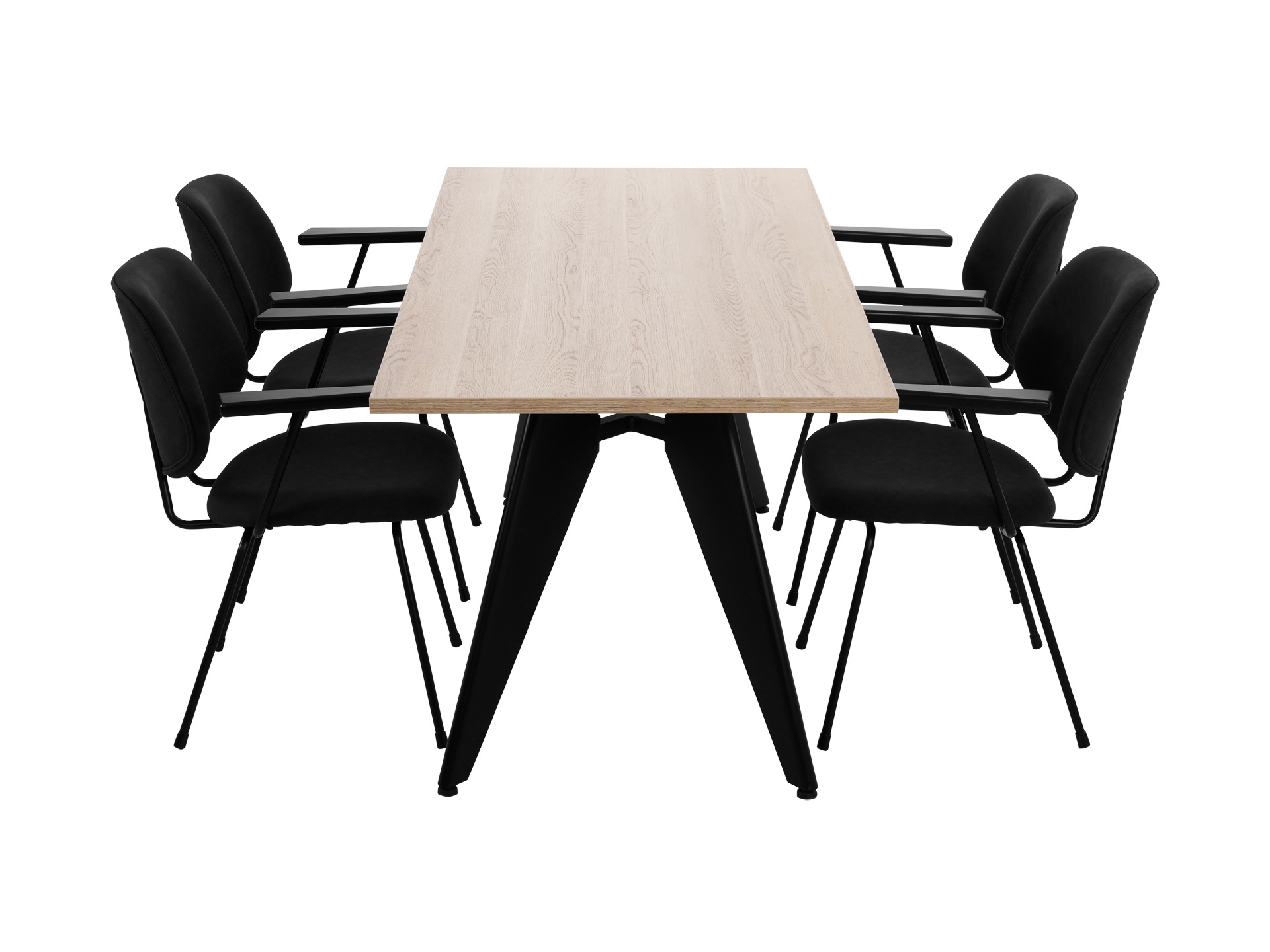 Design vergadertafel Cheak 180x80 cm