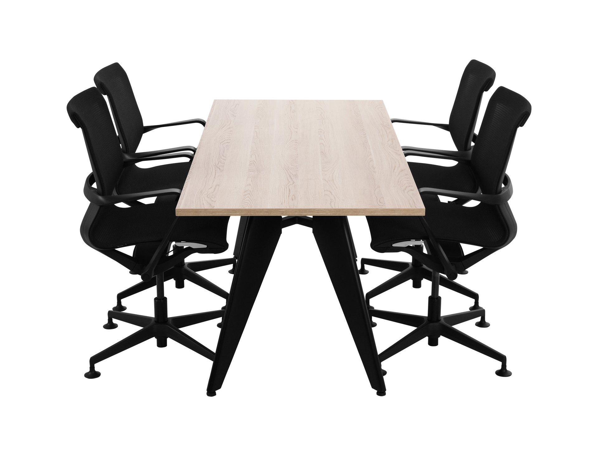 Design vergadertafel Cheak 160x80 cm