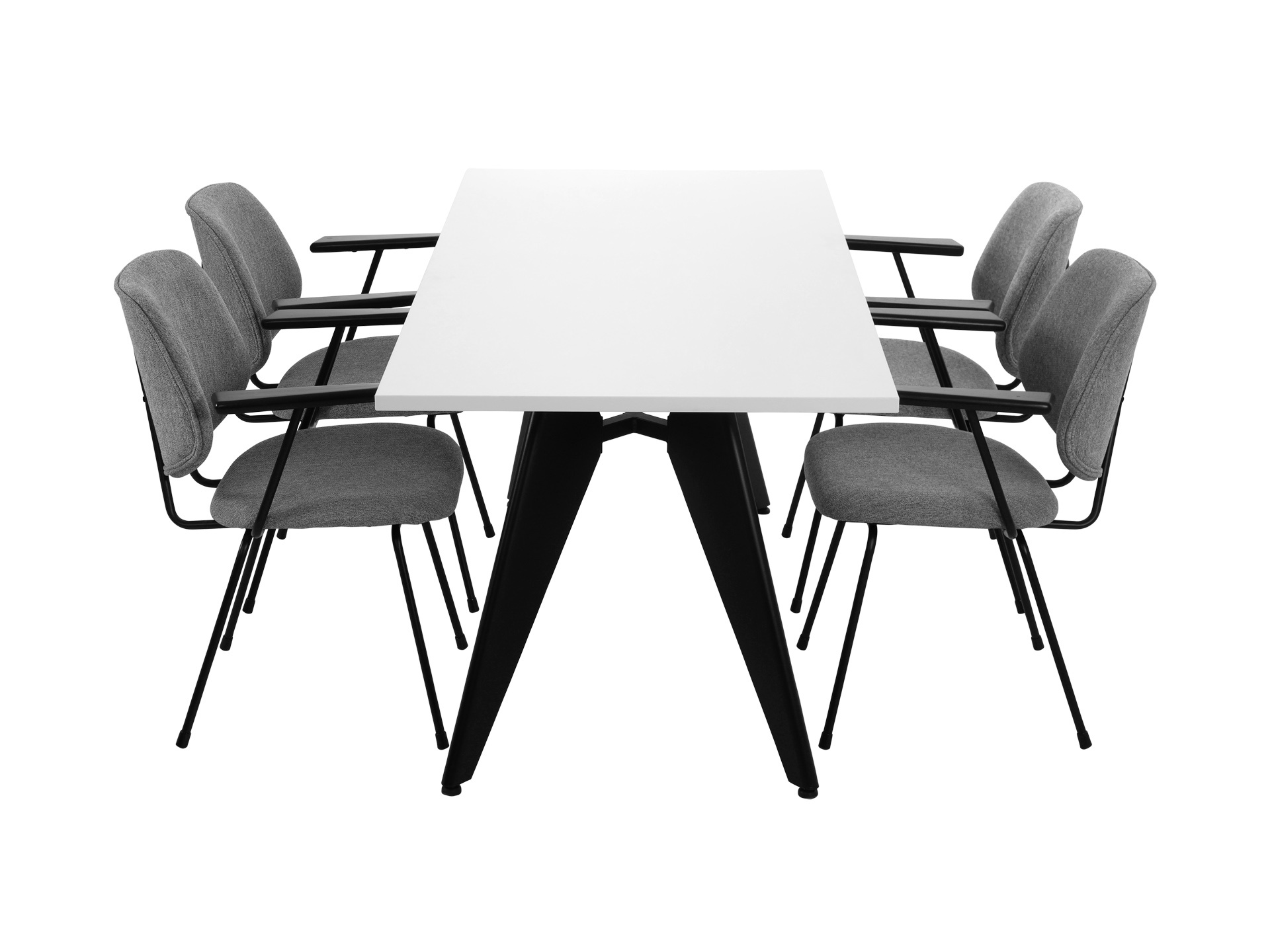 Design vergadertafel Cheak 180x80 cm