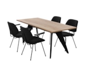 Design vergadertafel Cheak 180x80 cm