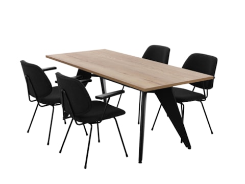 Design vergadertafel Cheak 180x80 cm Design vergadertafel Cheak 180x80 cm