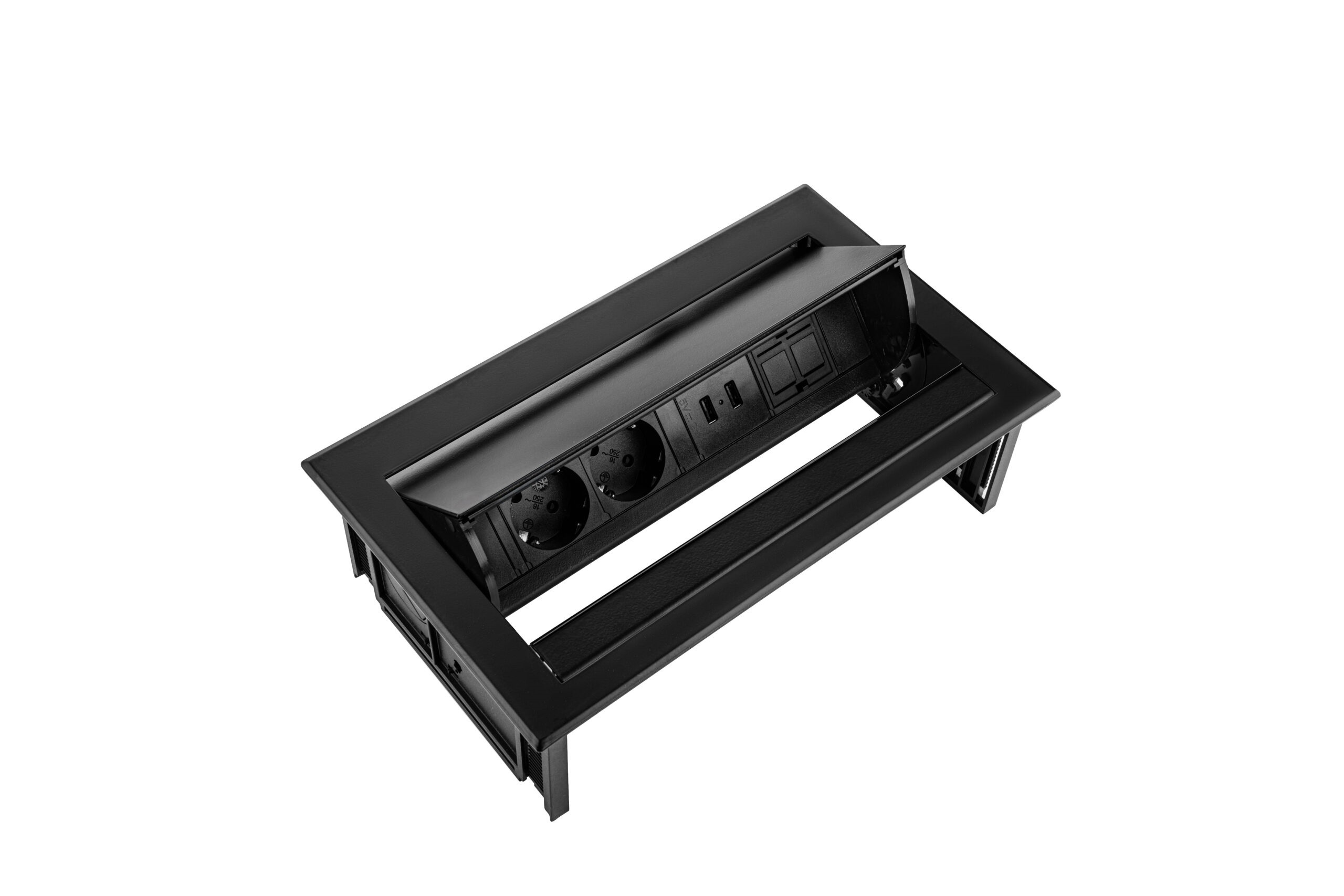 Inbouw stroompunt PLUX06 incl. aansluitsnoer