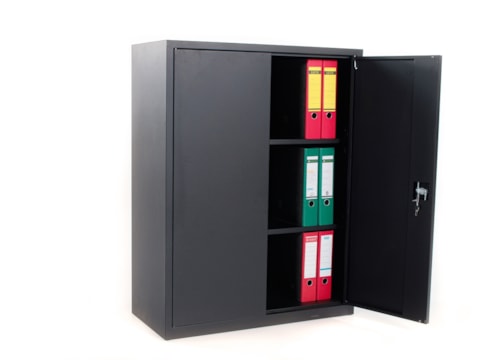 Magazijnkast hoog met 2 legborden STOR Magazijnkast hoog met 2 legborden STOR