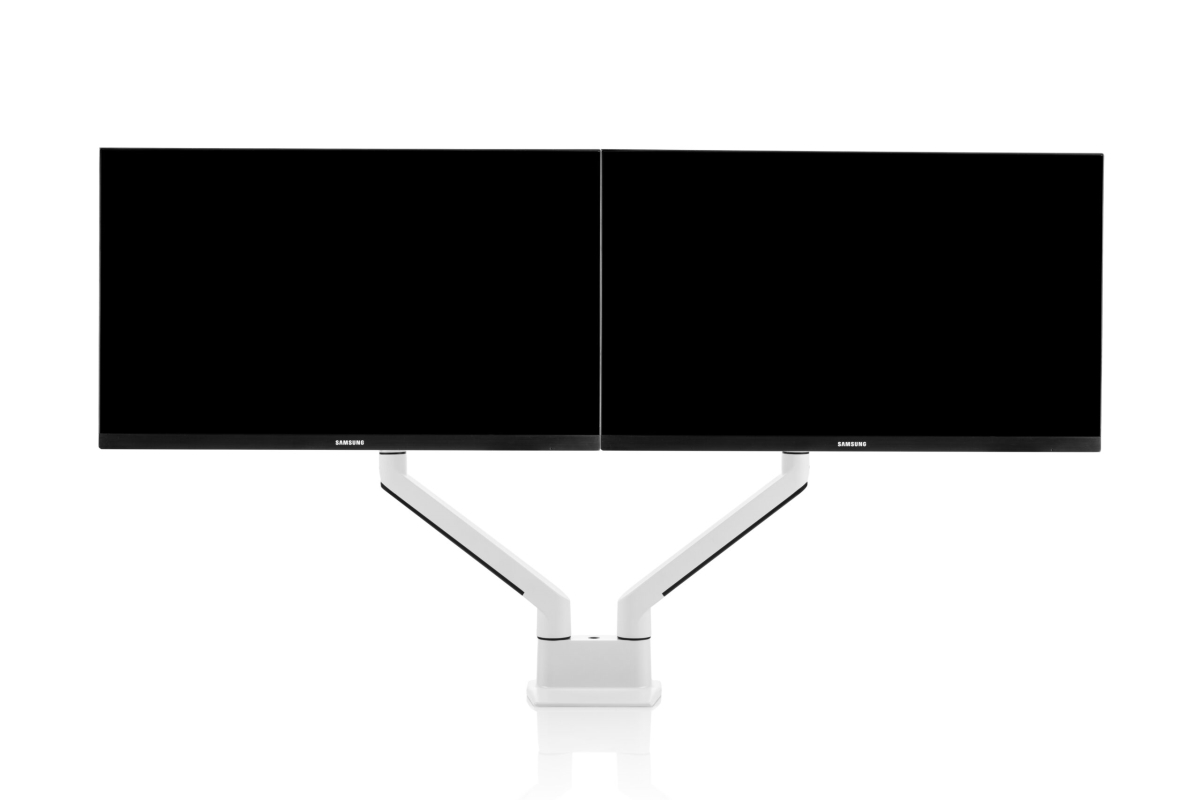 Drooper Dubbele schermhouder verstelbare monitorarm