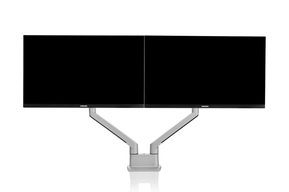 Drooper Dubbele schermhouder verstelbare monitorarm