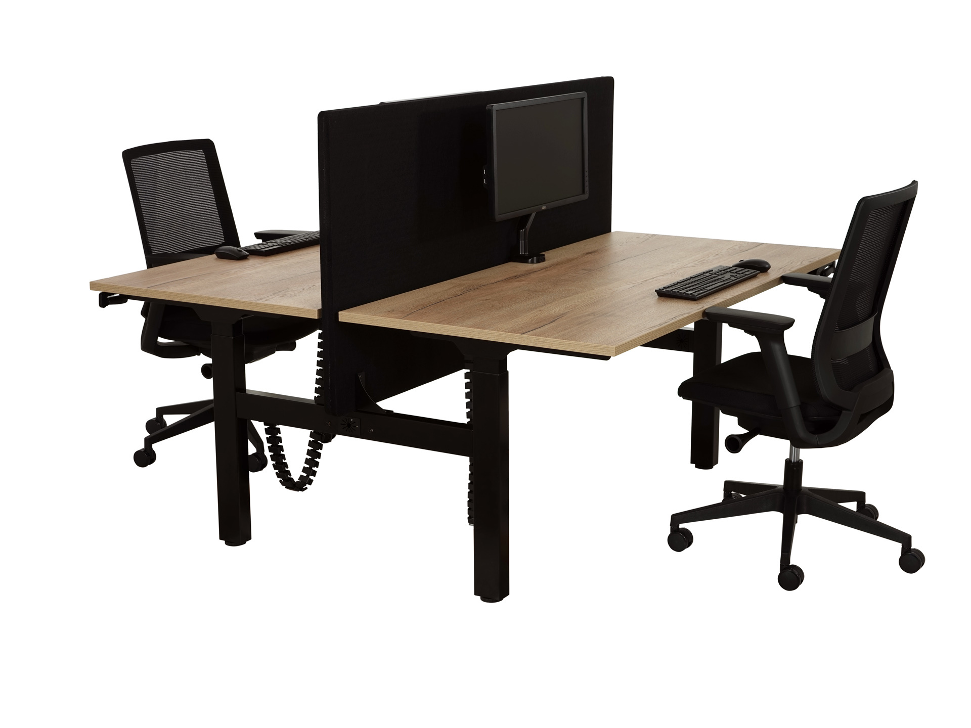 Duo bureau zit-sta slinger BASE06