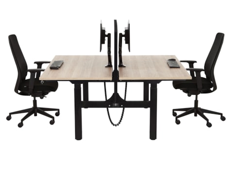 Duo bureau zit-sta slinger BASE06 Duo bureau zit-sta slinger BASE06