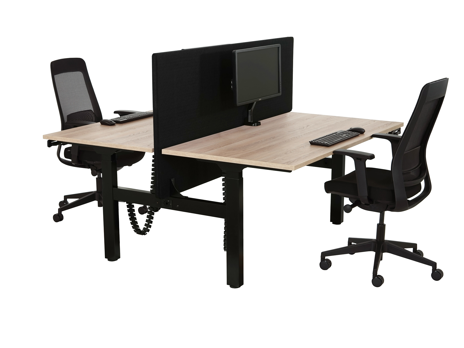 Duo bureau zit-sta slinger BASE06