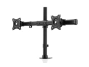 Duo dubbele monitorarm met Crossbar