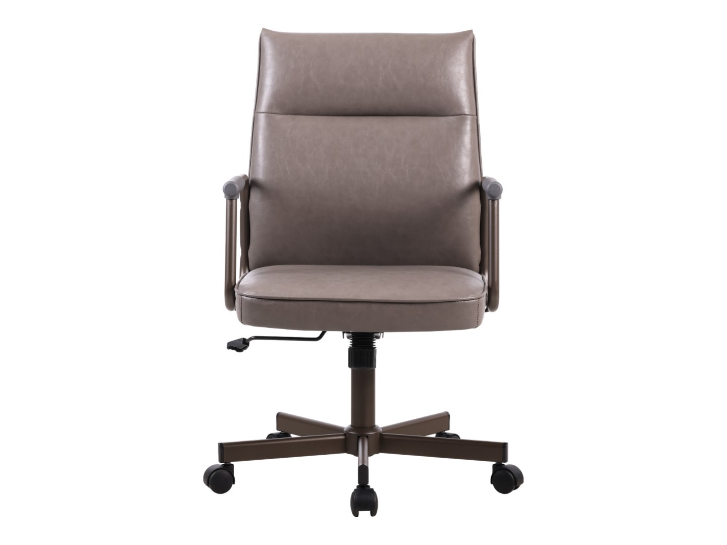 EMZ34 Xavier – verrijdbare vergaderstoel – eco leder – verstelbaar en draaibaar