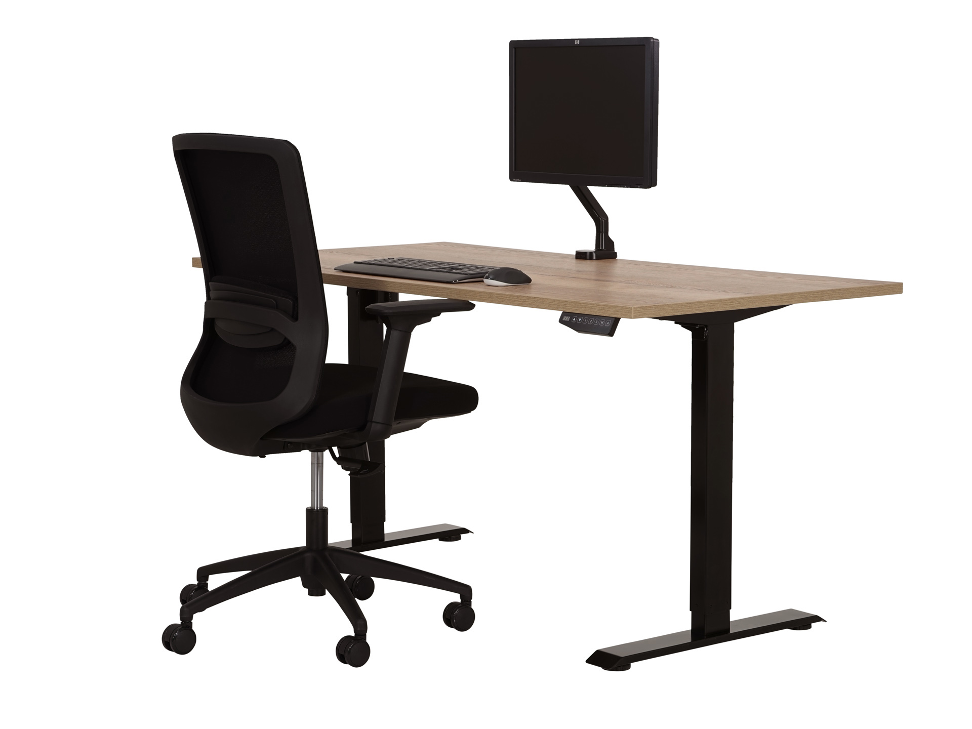 Elektrisch zit-sta bureau BASE01