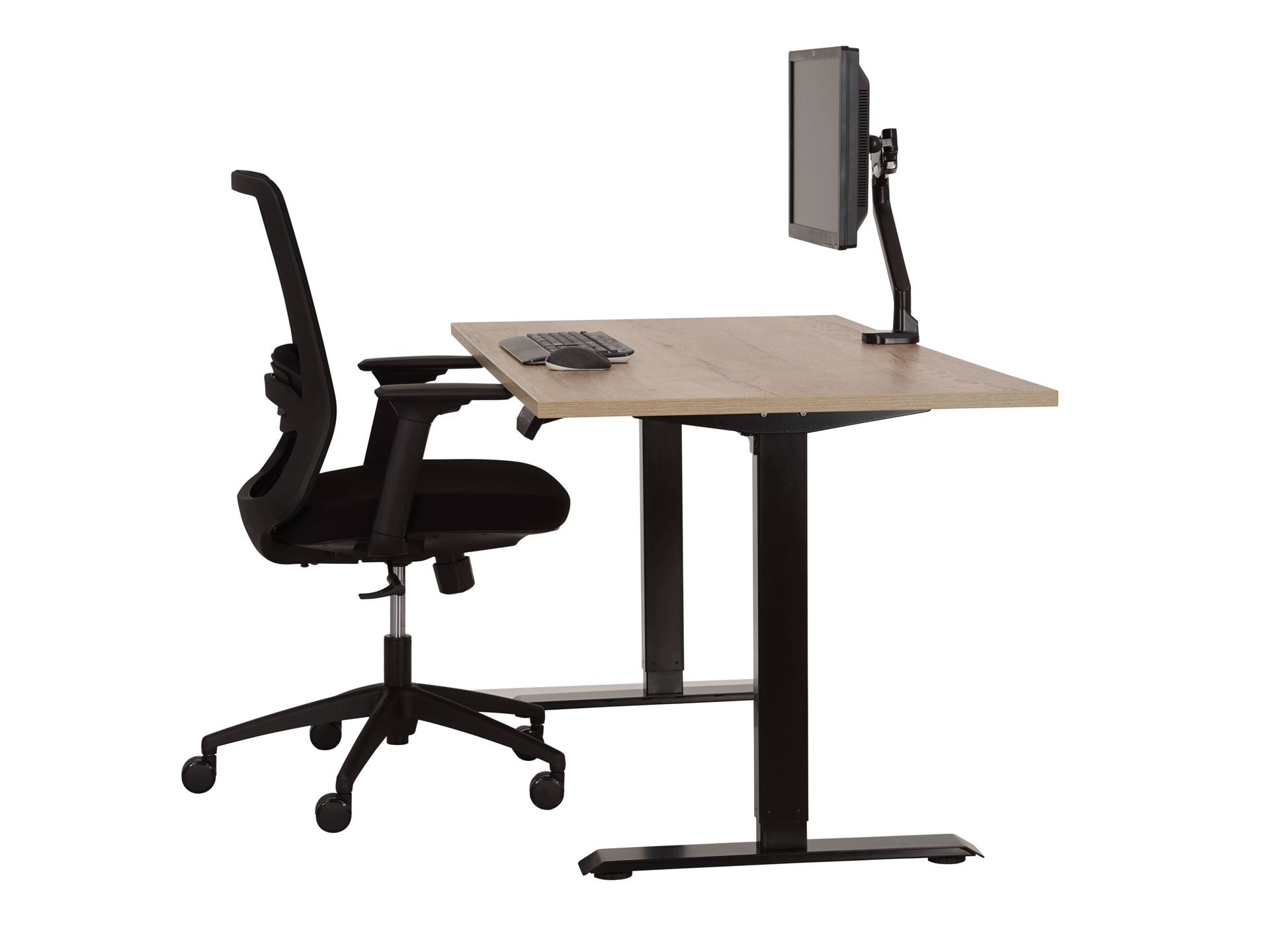 Elektrisch zit-sta bureau BASE01