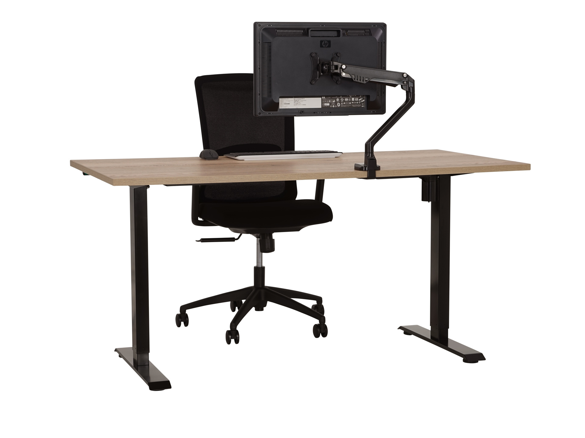 Elektrisch zit-sta bureau BASE01