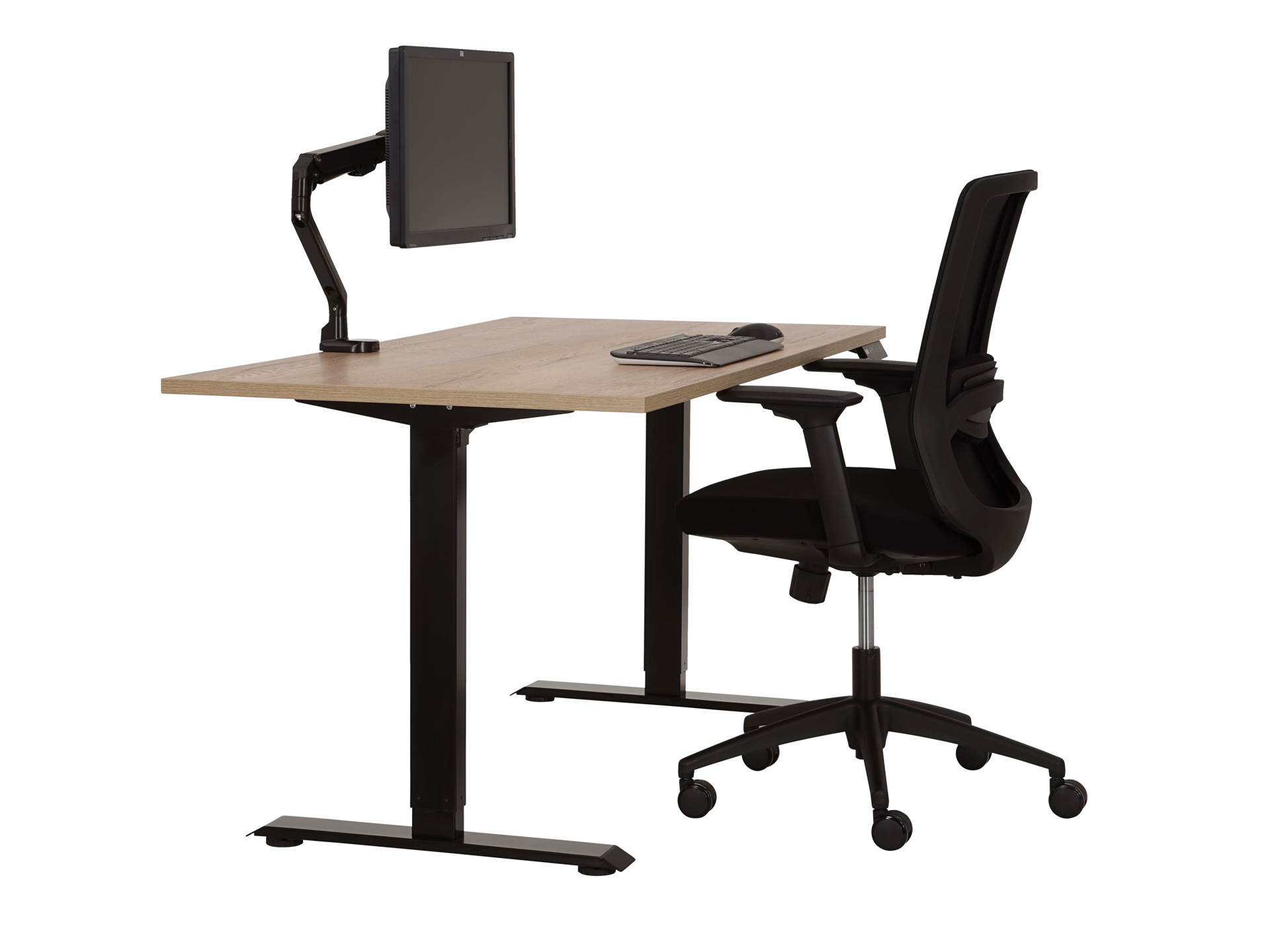 Elektrisch zit-sta bureau BASE01