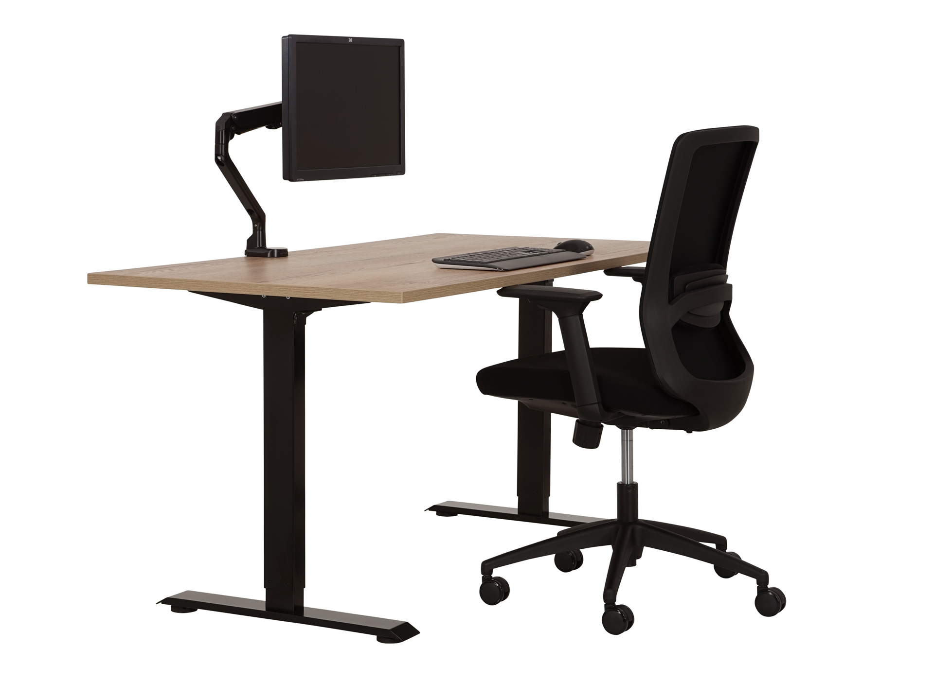 Elektrisch zit-sta bureau BASE01