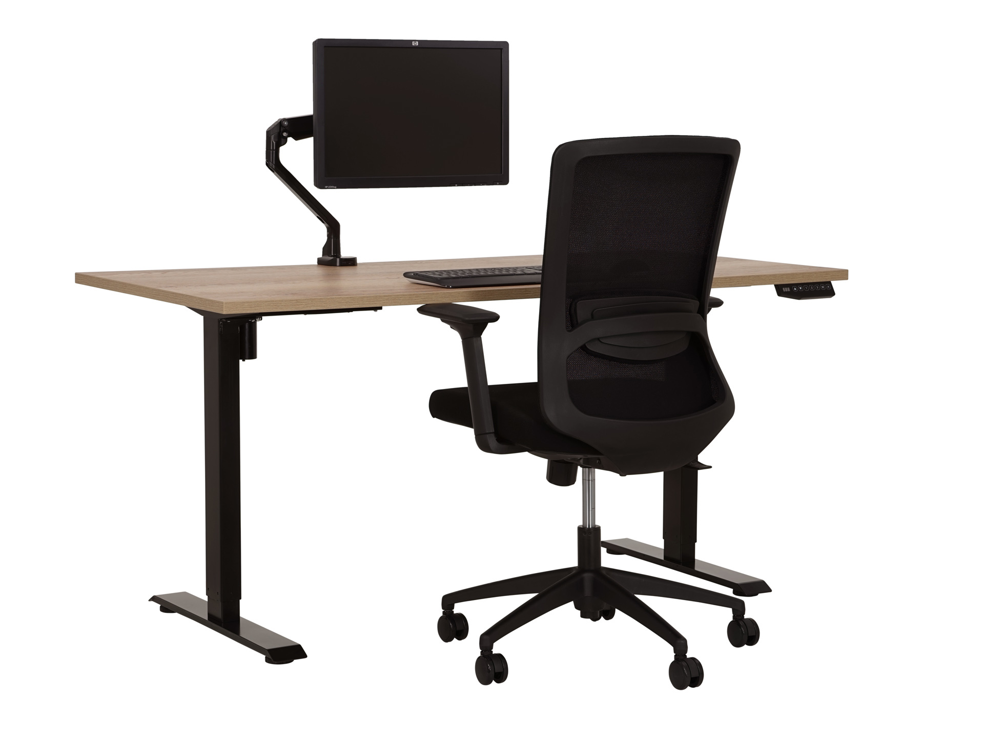 Elektrisch zit-sta bureau BASE01