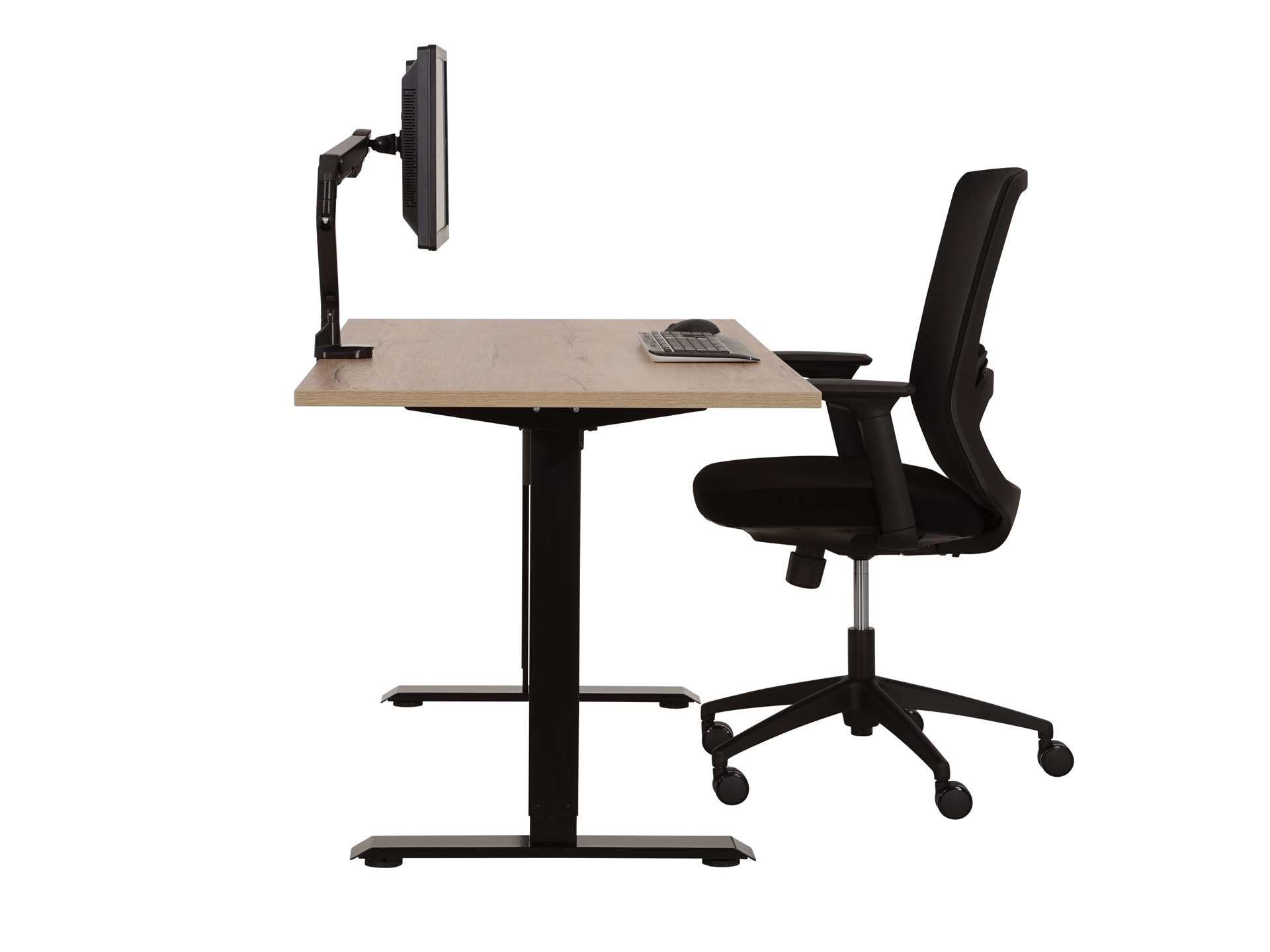 Elektrisch zit-sta bureau BASE01