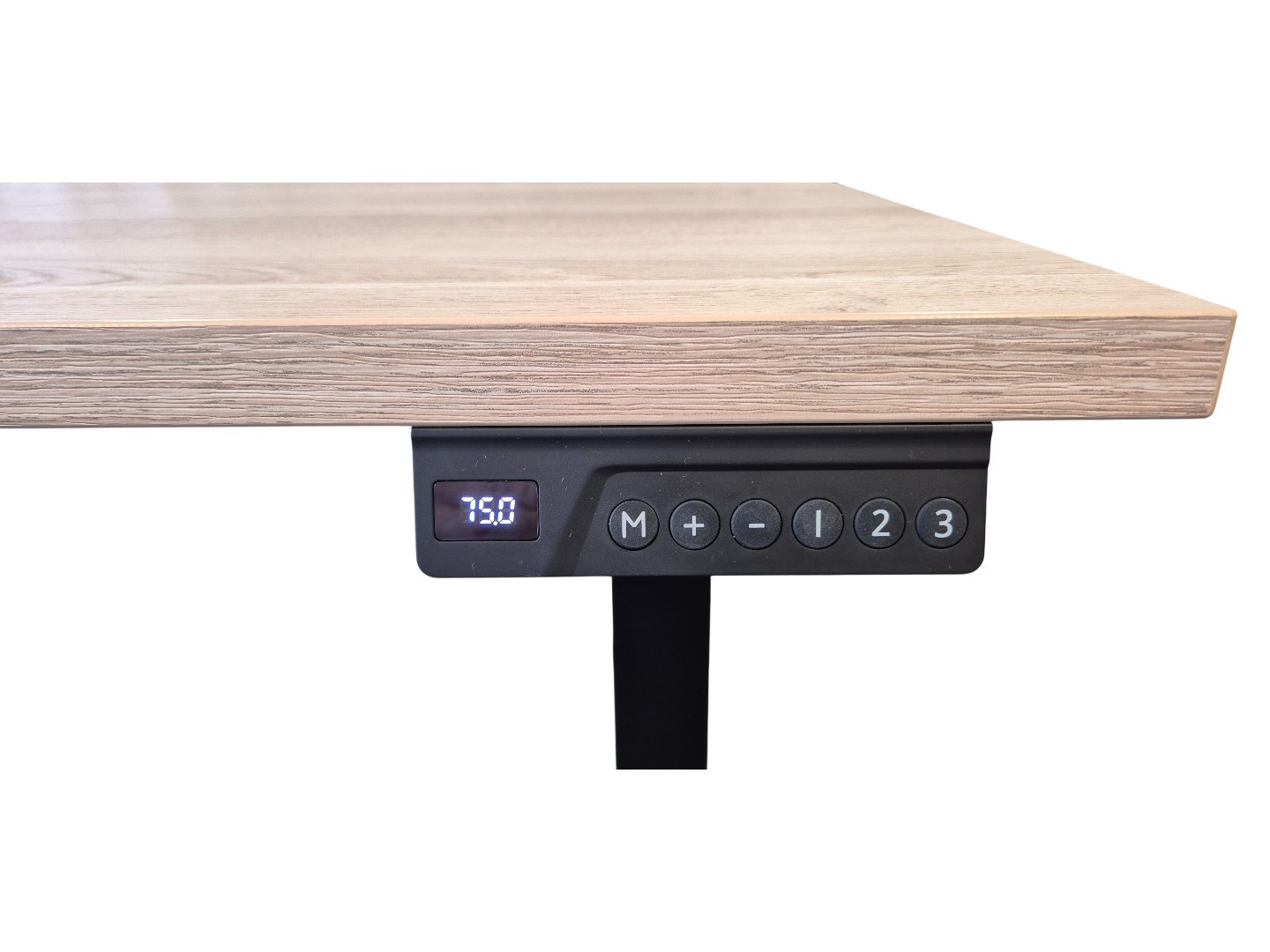 Elektrisch zit sta bureau BASE04 robuust en stabiel hoog laag bureau