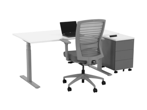 Elektrisch zit-sta bureau YOUP02 Elektrisch zit-sta bureau YOUP02