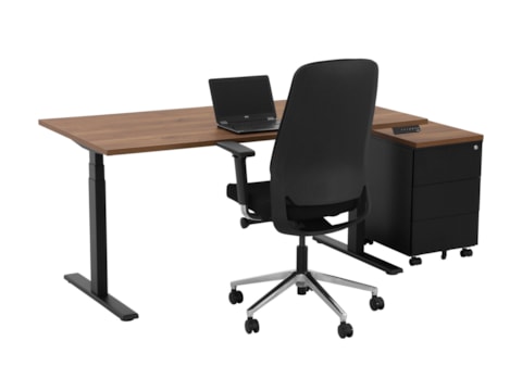 Elektrisch zit-sta bureau YOUP02  Elektrisch zit-sta bureau YOUP02